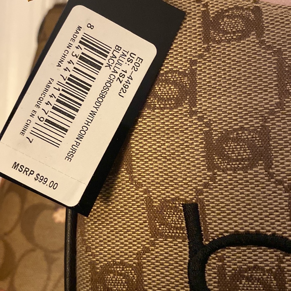 cute and stylish y2k brown and beige bebe purse - Picture 5 of 6